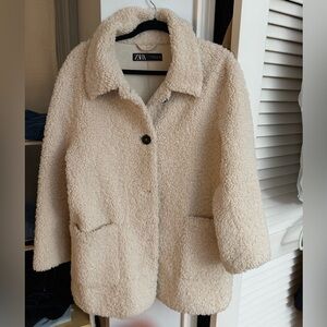 Zara Teddy Bear Coat Women’s